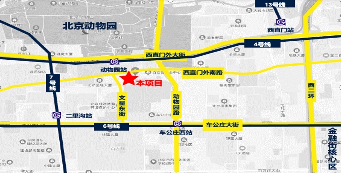 北京金融科技中心地图